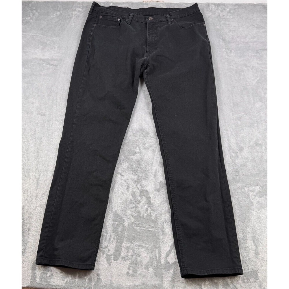 Levi's 541 Jeans Men's 38x34 Black Denim 2017 Athletic Taper Fit